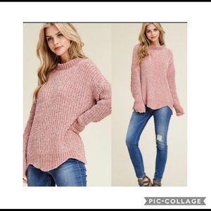 Chenille Pullover Sweater- NWT